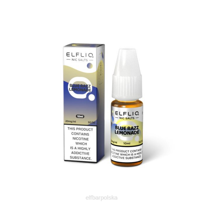 elfbar elfliq blue razz lemoniada sole nic - 10ml-20 mg/ml 42RP218