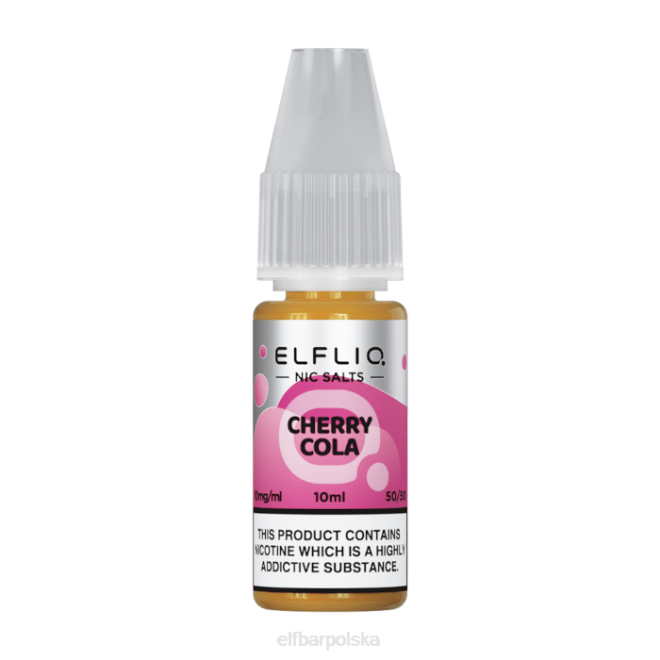 elfbar elfliq nic salts - cola wiśniowa - 10ml-10 mg/ml 42RP196