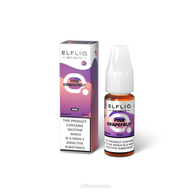 elfbar elfliq różowa sól grejpfrutowa - 10ml-20 mg/ml 42RP203
