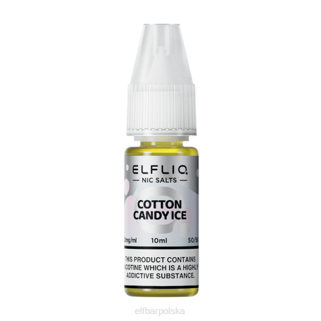 elfbar elfliq sól lodowa z watą cukrową - 10ml-20 mg/ml 42RP214