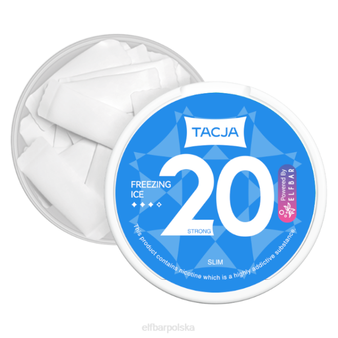 elfbar tacja woreczek nikotynowy - lód zamrażający - 1szt.-20mg/g 42RP230