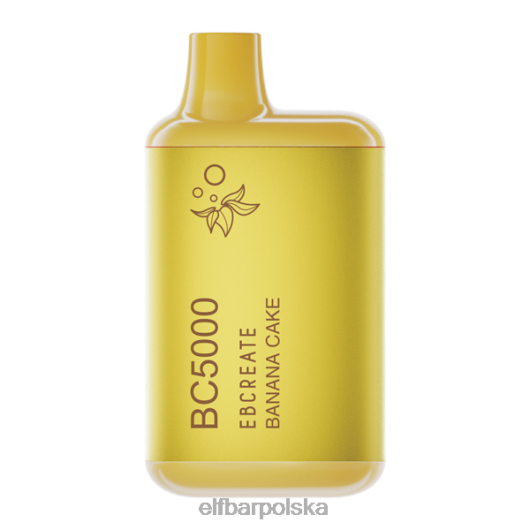 ELFBAR Ciasto bananowe ebcreate bc5000 edycja termiczna konsumencka - 50mg - pojedyncza 2H2D64