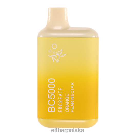 ELFBAR Nektar gruszkowy pomarańczowy bc5000 konsumencki - 50mg - pojedynczy 2H2D18