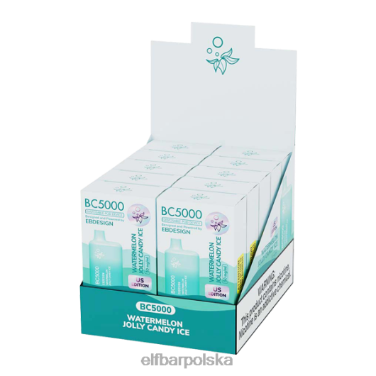ELFBAR arbuz jolly ice eb bc5000 konsumencki - pojedynczy 2H2D63