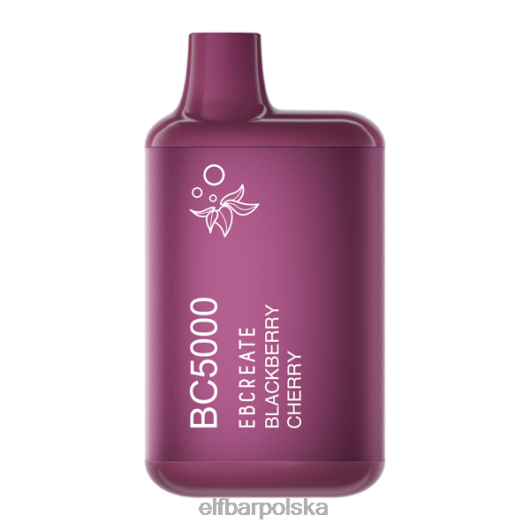 ELFBAR blackberry cherry ebcreate bc5000 edycja termiczna konsumencka - 50mg - pojedyncza 2H2D66