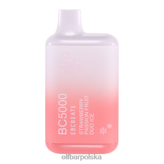 ELFBAR truskawkowy duet z marakui lód bc5000 konsumencki - 50mg - pojedynczy 2H2D28