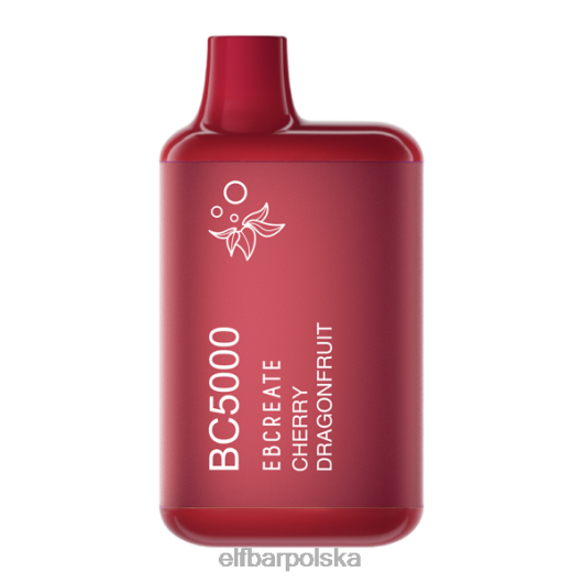 ELFBAR wiśniowy owoc smoka ebcreate bc5000 edycja termiczna konsumencka - 50 mg - pojedyncza 2H2D67