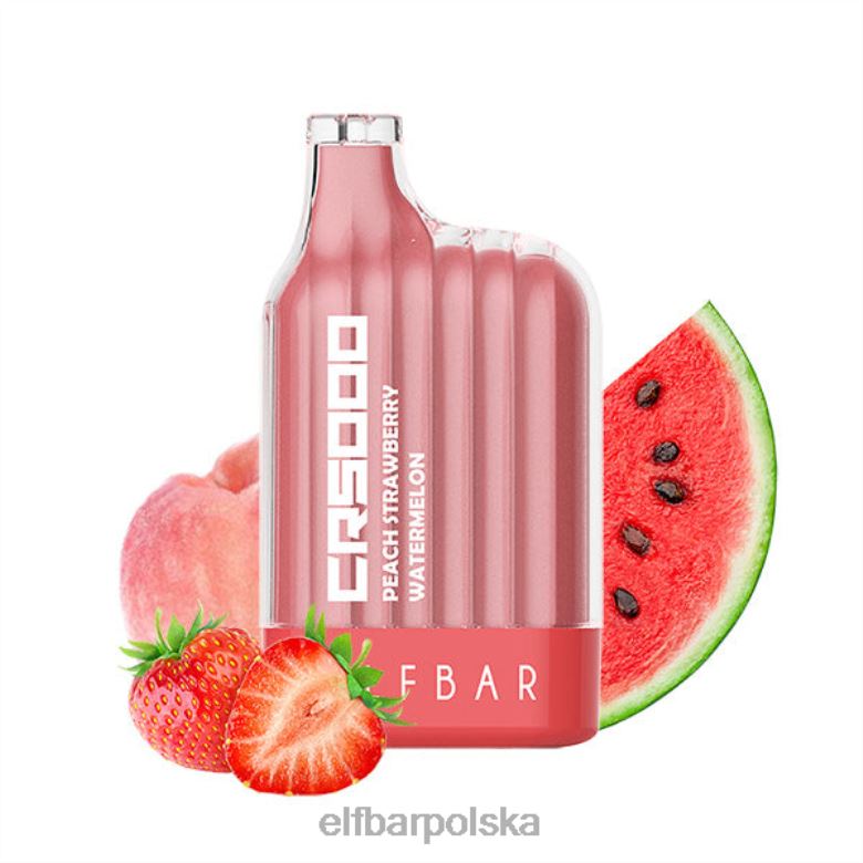 ELFBAR Cr5000 jednorazowy waporyzator 5000 zaciągnięć 46XNB26 winogrono żurawinowe