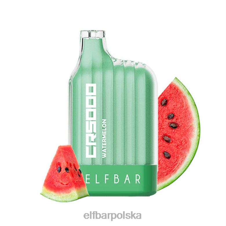 ELFBAR Cr5000 jednorazowy waporyzator 5000 zaciągnięć 46XNB27 arbuz