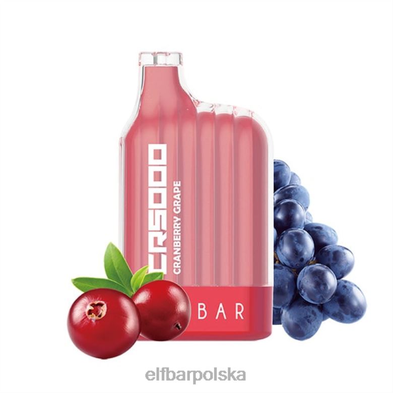 ELFBAR Cr5000 jednorazowy waporyzator 5000 zaciągnięć 46XNB28 arbuz malinowy