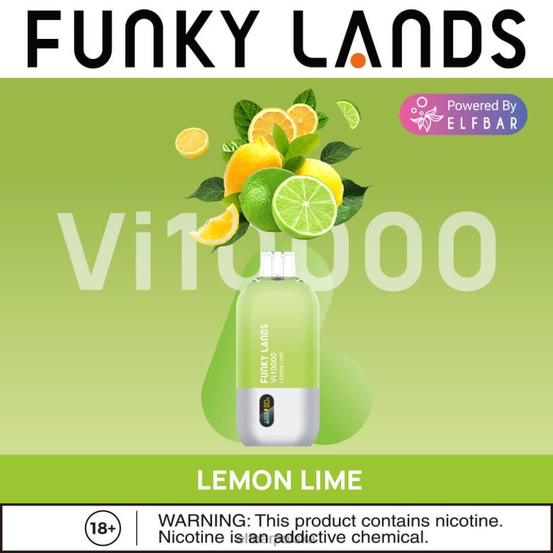 ELFBAR Funky Lands jednorazowe zaciągnięcia vape vi10000 46XNB165 lód duet winogron żurawinowych
