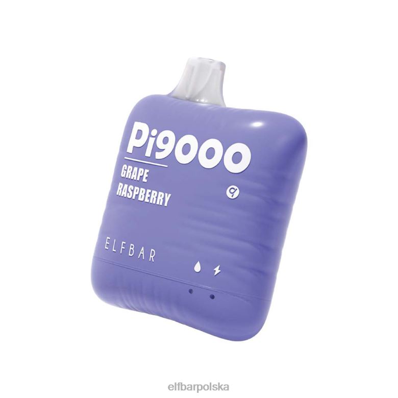 ELFBAR Jednorazowy waporyzator pi9000 9000 zaciągnięć 46XNB108 winogrono
