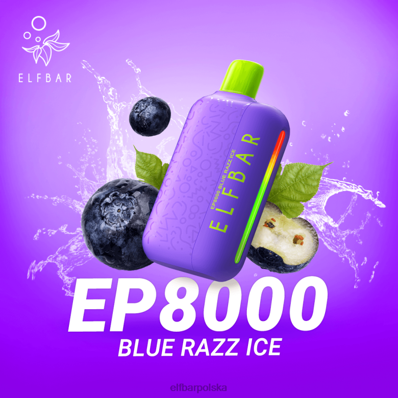 ELFBAR jednorazowe vape nowe zaciągnięcia ep8000 46XNB64 jagoda brzoskwiniowa