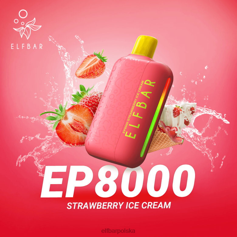 ELFBAR jednorazowe vape nowe zaciągnięcia ep8000 46XNB74 brzoskwiniowe mango