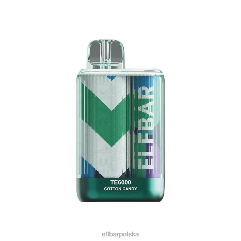 ELFBAR jednorazowe zaciągnięcia vape te6000 46XNB88 wata cukrowa