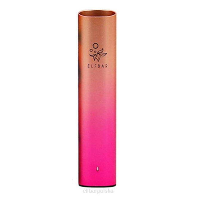 Zestaw do waporyzacji elfbar mate 500 z baterią 500 mAh 42RP141 zorza różowa