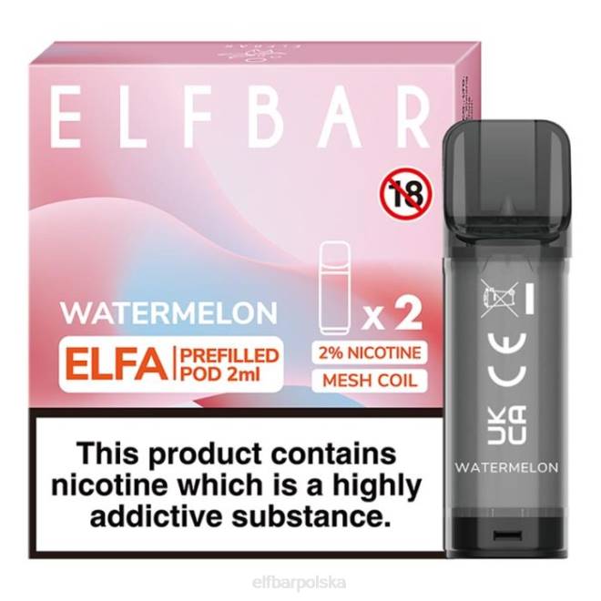elfbar elfa kapsułka - 2ml - 20mg (2 opakowania) 42RP108 arbuz