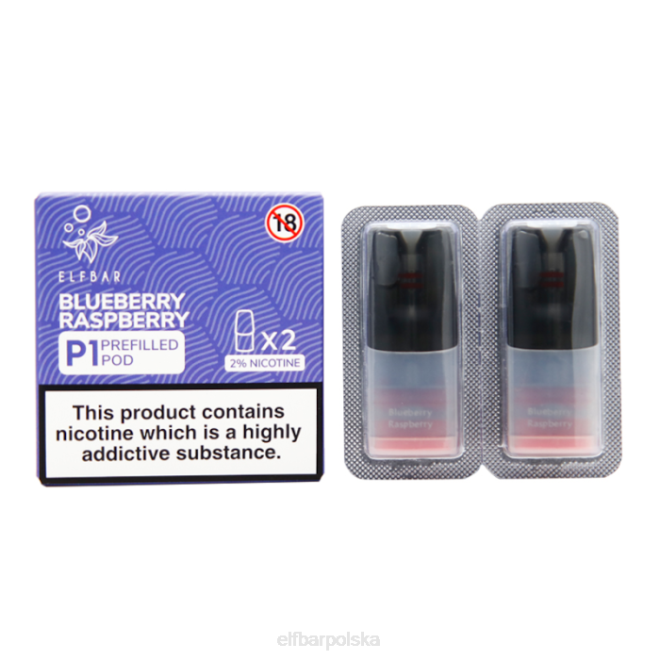 elfbar mate 500 p1 napełnione kapsułki - 20 mg (2 opakowania) 42RP143 banan