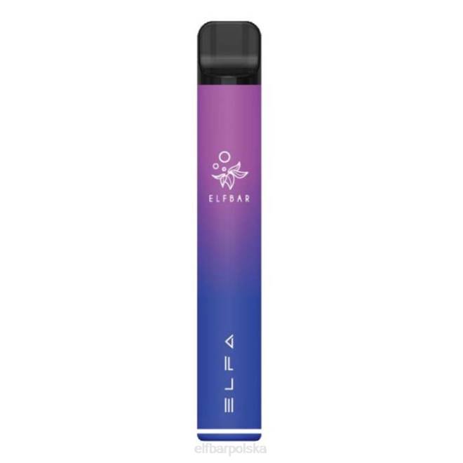 zestaw elfbar elfa pod zestaw - zestaw startowy pod - 500mah 42RP103 zorza fioletowa