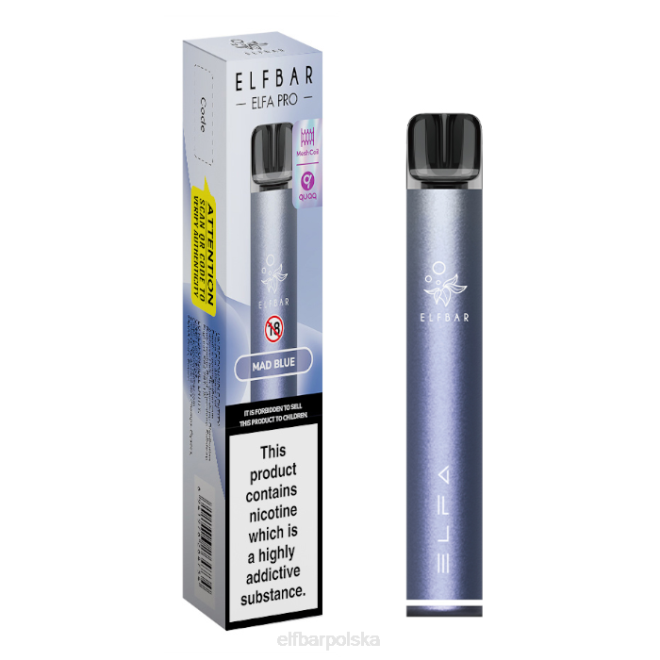 zestaw elfbar elfa pro pod - akumulator 42RP74 Twilight Purple + Mad Blue, wstępnie napełniona kapsuła