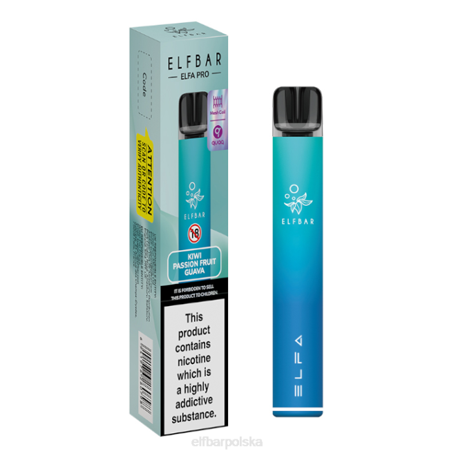 zestaw elfbar elfa pro pod - akumulator 42RP74 Twilight Purple + Mad Blue, wstępnie napełniona kapsuła