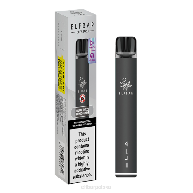 zestaw elfbar elfa pro pod - akumulator 42RP75 kapsułka w kolorze ciemnego złota + lód ananasowy
