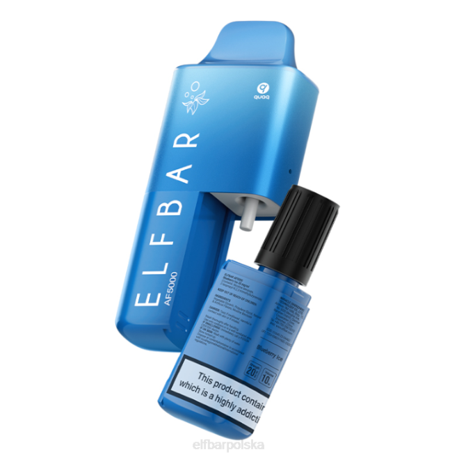 zestaw wstępnie napełniony elfbar af5000 - 20 mg 42RP65 mojito ananasowe
